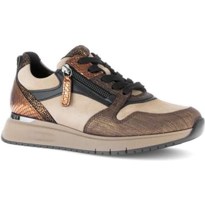 Gabor Dames Sneakers - bruin