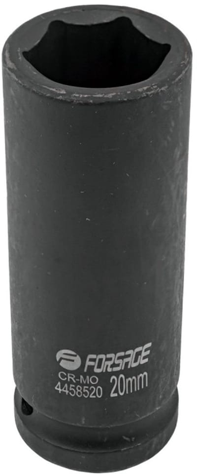 Forsage F-4458520 - Diepe Impact Dop - 20mm - 6-hoekig - 1/2" Aansluiting