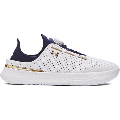 Under Armour SlipSpeed-sportschoenen voor heren (Wit/Goud)