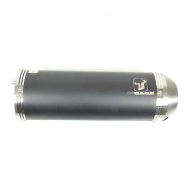 Silencieux d'échappement Inox noir mat Ixrace pour moto Yamaha 125 WR PZ9014B