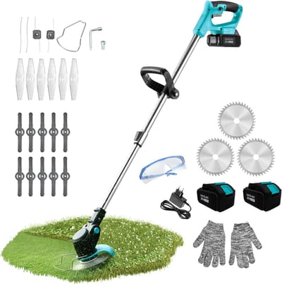 Elektrische Grastrimmer - Accu Trimmer - Gazon Onderhoud - 4-in-1 Multifunctioneel - 126 cm Lengte