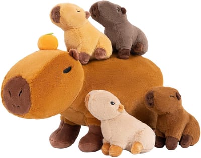 Capybara Knuffel - Capibara Knuffel - Knuffeldier - Speelgoed - Cadeau - Slaapknuffel