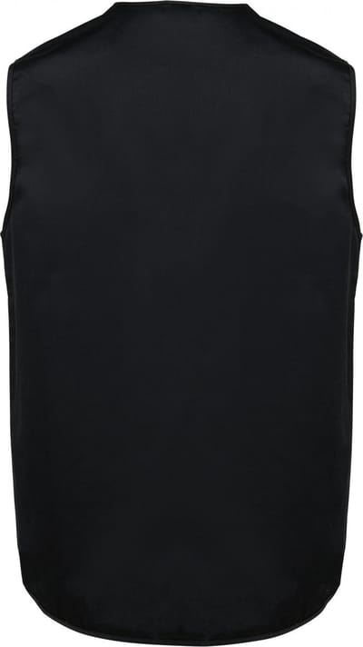 WK. Designed To Work Gevoerd unisex gilet in polykatoen met veel zakken WK609 - Black - 3XL