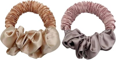 Draagbare haar kruller set van 2, ideaal voor slapen, haarstyling en creatieve kapsels.