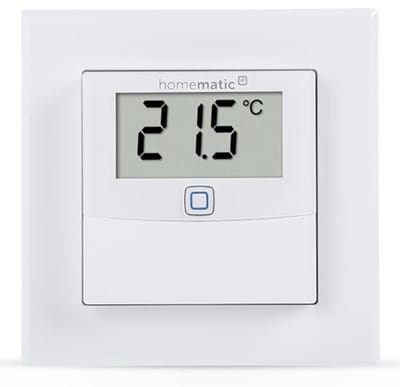 Draadloze Temperatuur- en Luchtvochtigheidssensor met Display voor Slimme Huizen – Compatibel met Alexa