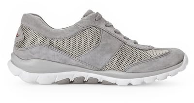 Gabor rollingsoft sensitive 66.966.39 - dames rollende wandelsneaker - Grijs - maat 37 (EU) 4 (UK)
