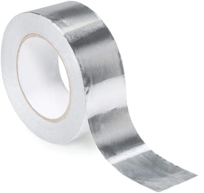 Aluminium Tape Zilver - 50mm Breedte x 50m Rol - Vocht- en Hittebestendig