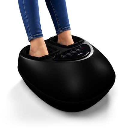 Tristar Voetmassage Apparaat - Shiatsu - Luchtcompressie & Warmtefunctie - 6 Massagekoppen - Touchscreen - Timer - Wasbaar - MA-2534