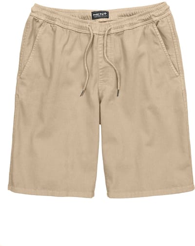 Men Plus - Heren - bermuda FLEXLASTIC® relaxed fit tot 8XL - Donker kiezel - Maat 3XL