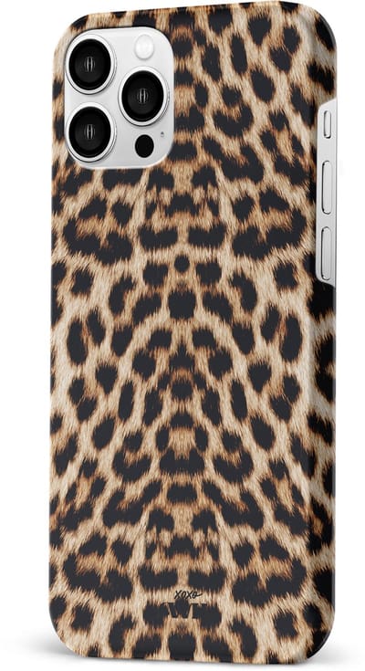 xoxo Wildhearts Wild Thing Single Layer - Panter print hoesje geschikt voor iPhone 11 Pro Max hoesje - Luipaardprint hoesje geschikt voor iPhone 11 Pro Max hoesje - Tijger print hoesje - Hardcase luxe hoesje met print