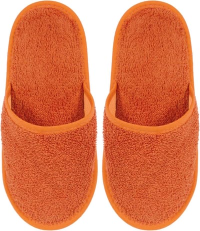 Badslippers Badstof Uni Pure met Zool Terra Maat 38 - 1 Paar