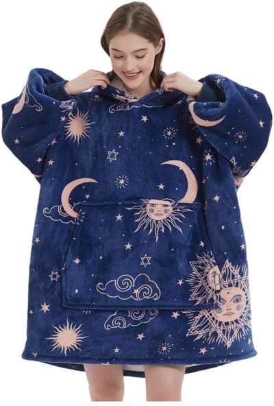 Dailygoody - Overmaats Sweatshirt - Gigantische hoodie - Superzacht en warm - Geschikt voor volwassenen - Cozy capuchontrui - Perfect voor binnen en b...