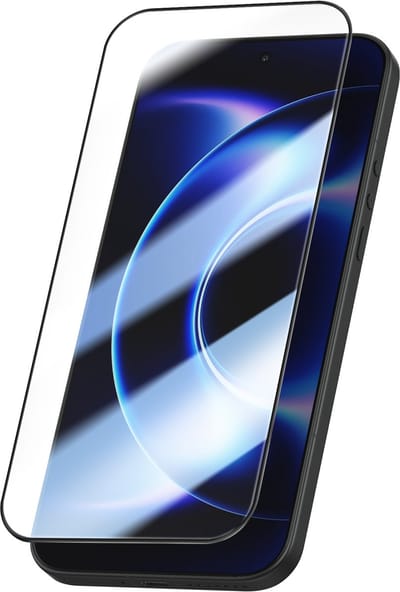 Mayaxess, Screenprotector geschikt voor Xiaomi 17 Ultra - Tempered Glass 9H & Oleophobic, Zwart / Transparant