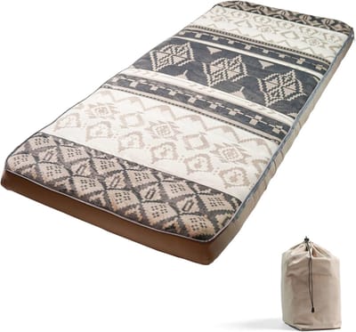 Eenpersoons Luchtbed met Ritssluiting - Comfortabel en Wasbaar voor Camping