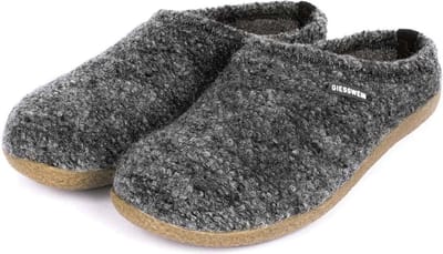 Giesswein Instappers - Maat 41 - Unisex - Antraciet