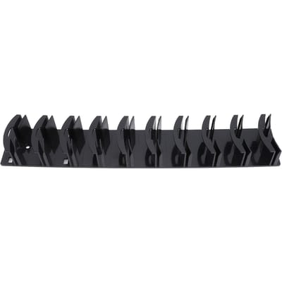 Porte-casquettes Rangement Organisateur de Chapeaux Mural Auto-adhésif pour Maison Boutique black