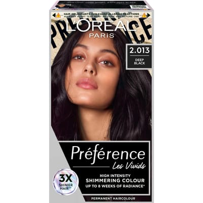 L'Oréal Paris L'Or&eacute;al Paris Pr&eacute;f&eacute;rence Vivid Colours 2.013 Deep Black 1 st