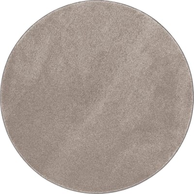 Snapstyle Vloerkleed Hoogpolig luxe velours Touch rond
