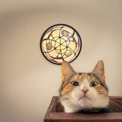 Tiffany Wandlamp Starry Night - Art Deco Trade