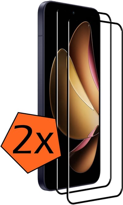 Screenprotector - 2 Stuks - Geschikt voor Oppo Reno 13 Pro - Full Cover - Gehard Glas - Beschermglas - Tempered Glass - Screen Protector