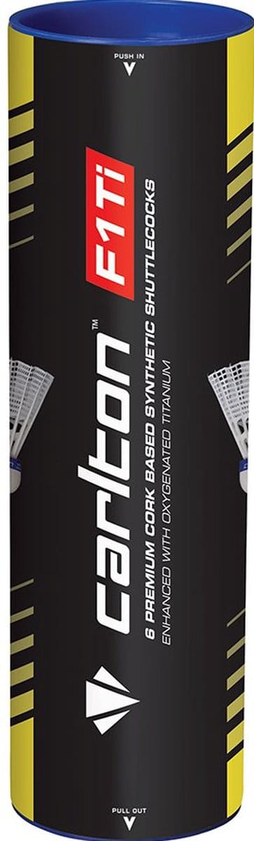Carlton F1 Ti Badminton Ball white/ cork