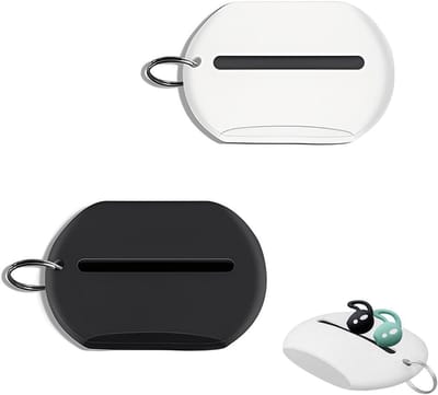 Siliconen Beschermhoezen voor Oordopjes en Draadloze Earbuds, Geschikt voor Alle Bluetooth Hoofdtelefoons (Zwart, Wit)