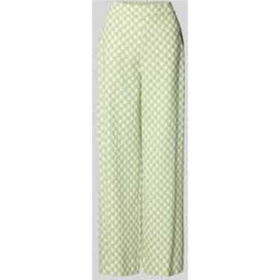 regular fit wijdte broek met elastische band model 'Haseli-1'