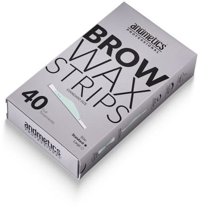 ANDMETICS - Brow Wax Strips standard 40