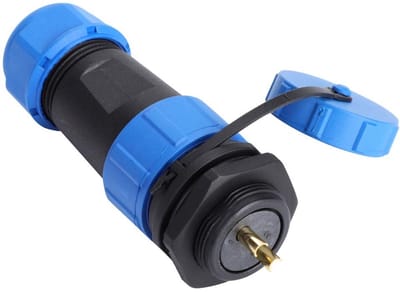 Dailygoods - Waterdichte Plug Socket Connector - 2Pin 3Pin 4Pin 5Pin 6Pin 7Pin 9Pin - Geschikt voor Buiten - IP68 - Elektrische Verbinding - Hoogwaard