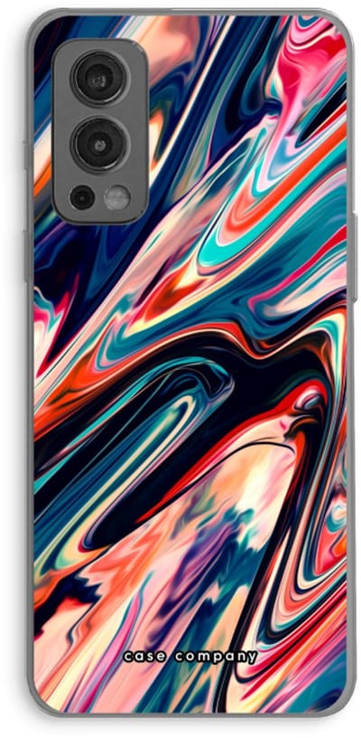 Case Company® - Hoesje geschikt voor OnePlus Nord 2 5G hoesje - Quantum Being - Soft Cover Telefoonhoesje - Bescherming aan alle Kanten en Schermrand