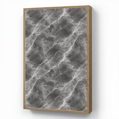 Wandlamp 60x90 cm - Oplaadbaar - Donkergrijs - Bliksem - Marmer - Wandlampen binnen woonkamer - Slaapkamer lamp - Decoratieve nachtlamp - Vloerlamp draadloos