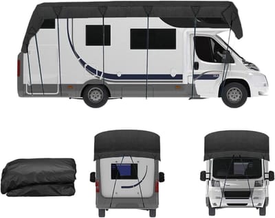 Camper dakbedekking - Caravan hoes - Voertuig beschermen - Waterdicht Oxford materiaal - 256 inch - Meerkleurig
