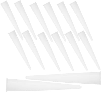 Kit Afwerkingsgereedschap - Kit Mondstukken - Kit Aanbrengen - 60 Delige Set - 10.5 cm Lengte - Wit