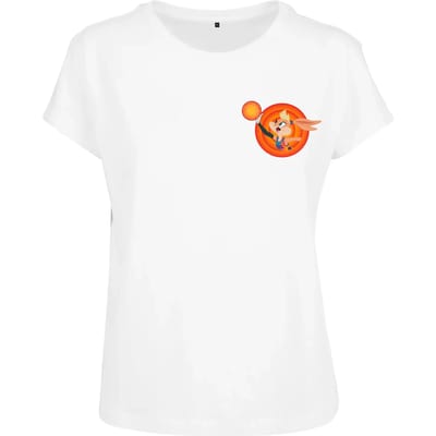 Dames-T-shirt Mister Tee ladies space jam tune squad lola box
