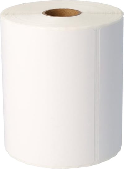 Dappaz - 5 stuks Compatible Zebra Labels 102 x 150mm Wit - 300 Labels per rol - Kern 25mm - Verzendetiketten 800264-605