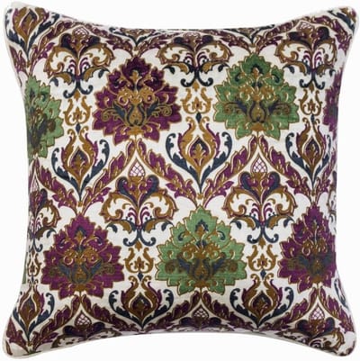 Luxe Paarse Sierkussenhoes 60x60 cm Velvet Bankkussenhoezen met Ritssluiting