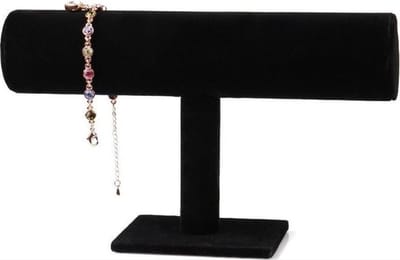 *** Sieraden Display - Arbanden standaard - Zwart - Velours - 1 Rol - Sierraden Ophangen - van Heble® ***