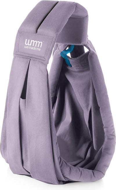 Draagzak voor baby 0-24 maanden, 5 draagposities, inclusief borstvoeding en wiegpositie, geschikt voor 3,6-16 kg, lila