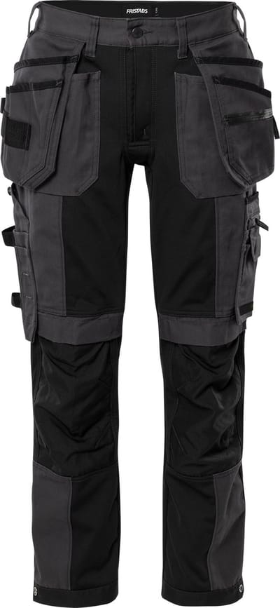 Fristads Stretch werkbroek 2530 GCYD - Grijs/Zwart - C48