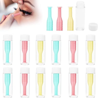 12 stuks - Zachte contactlensverwijderaars - - Contactlensverwijderaars, oogcontactlensverwijderaars - 3 kleuren