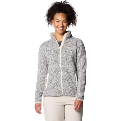 Columbia Sweater Weather™ Full Zip II Dames Outdoortrui - Chalk Heather