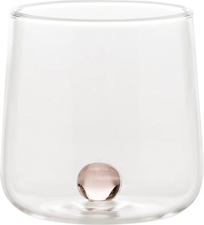 Zafferano Bilia Water glazen - Roze - 6 Stuks