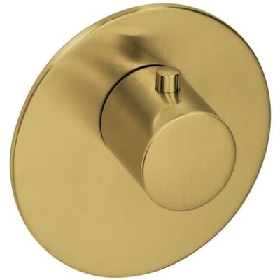Herzbach DESIGN iX PVD LOGIC XL Vario colour set round for single thermostat module 21.500100.1.41