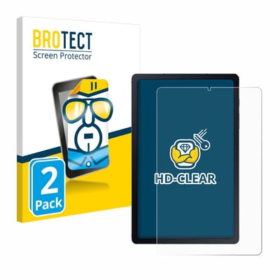 BROTECT - Screenprotector voor Samsung Galaxy Tab S6 Lite WiFi 2024 - Folie Beschermfolie transparant 2 Stuks