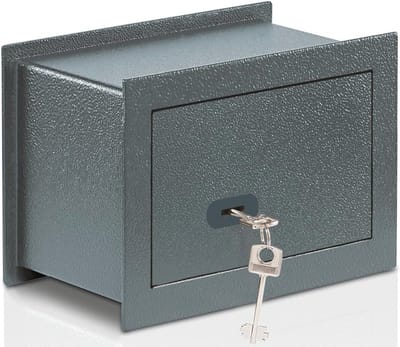 Wandkluis met sleutel - 4,6L - Antraciet