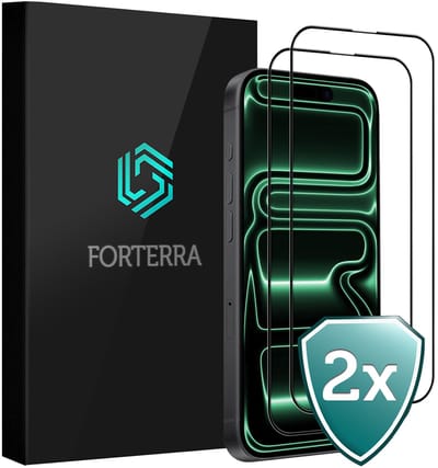 Screenprotector 2 Stuks - Geschikt voor Apple iPhone 17 Pro - Full Cover - Beschermglas - Gehard Glas - Tempered Glass - Screen Protector