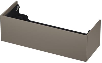 INK - Onderkast 1 Lade Push 2 Open Bestaande Uit - 1200x450x376 Mm - Mat Taupe