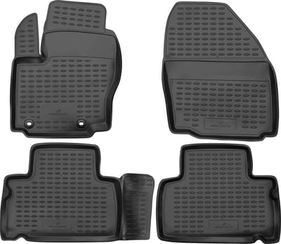 Walser Rubberen Voetmatten XTR geschikt voor Ford S-MAX (WA6) 2006 - 2014