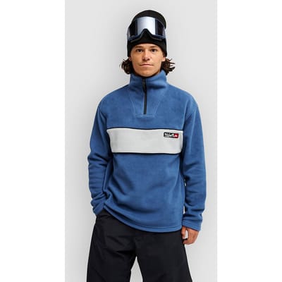 Quiksilver Yg Cruz Polar Half-Zip Fleece Trui blauw