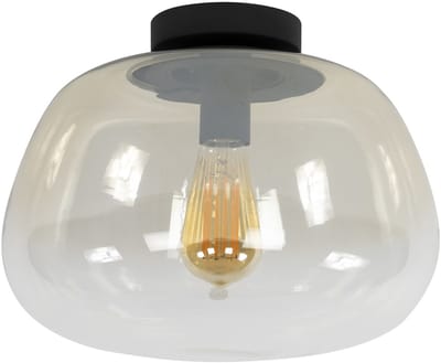 Giga Meubel Plafondlamp Pulse - Amber - 1-Lichts - 36x36x22cm